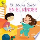 Libro El día de Sarah en el kínder