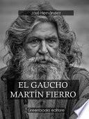 Libro El gaucho Martín Fierro