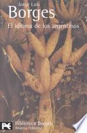 Libro El idioma de los argentinos