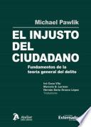 Libro El injusto del ciudadano