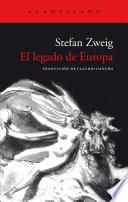 Libro El legado de Europa