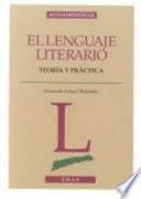 Libro El lenguaje literario