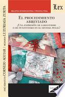 Libro El procedimiento abreviado