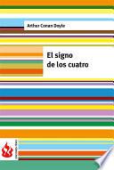 Libro El signo de los cuatro (low cost). Edición limitada