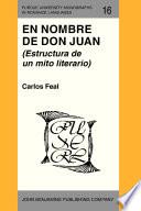 Libro En Nombre de Don Juan