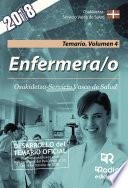 Libro Enfermera/o. Osakidetza-Servicio Vasco de Salud. Temario. Volumen 4