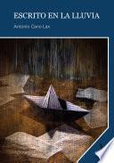 Libro Escrito en la lluvia