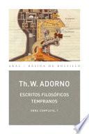 Libro Escritos filosóficos tempranos