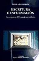 Libro Escritura e información