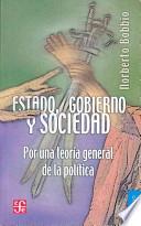 Libro Estado, gobierno y sociedad