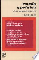 Libro Estado y política en América Latina