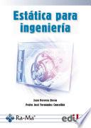 Libro Estática para ingeniería