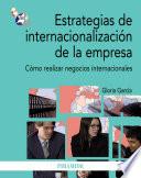 Libro Estrategias de internacionalización de la empresa