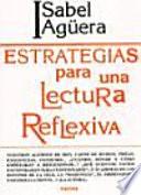 Libro Estrategias para una lectura reflexiva