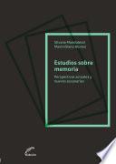 Libro Estudios sobre la memoria