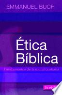 Libro Etica biblica
