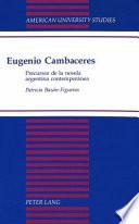 Libro Eugenio Cambaceres