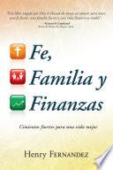 Libro Fe, familia y finanzas