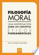 Libro Filosofía moral