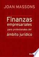 Libro Finanzas empresariales para profesionales del ámbito jurídico