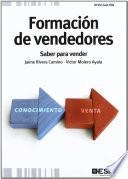 Libro Formación de vendedores