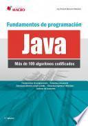 Libro Fundamentos de programación con JAVA (100 algoritmos codificados)