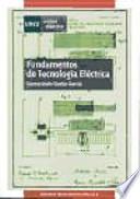 Libro Fundamentos de tecnología eléctrica