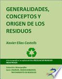 Libro Generalidades, conceptos y origen de los residuos