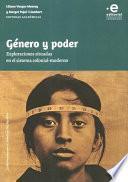 Libro Género y poder