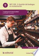 Libro Gestión de bodegas en restauración. HOTR0209