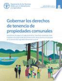 Libro Gobernar los derechos de tenencia de propiedades comunales