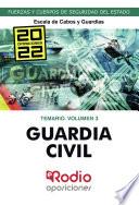 Libro Guardia Civil. Escala de Cabos y Guardias. Temario. Volumen 3