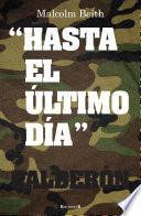 Libro Hasta el último día