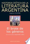 Libro Hist. Crit. Lit. Arg. T.3- El brote de los géneros