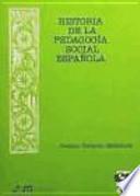 Libro Historia de la Pedagogía Social española