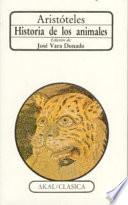 Libro Historia de los animales