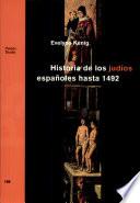 Libro Historia de los judíos españoles hasta 1492