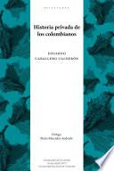 Libro Historia privada de los colombianos