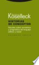 Libro Historias de conceptos