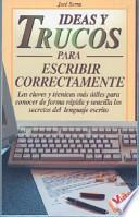 Libro Ideas y trucos para escribir correctamente