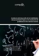 Libro Incidencia del desarrollo de las habilidades del pensamiento lógico en la resolución de problemas en las ciencias exactas