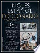 Libro Inglés Español Diccionario Temático III