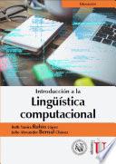 Libro Introducción a la lingüística computacional