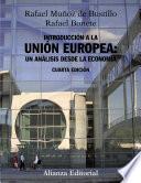 Libro Introducción a la Unión Europea: un análisis desde la economía