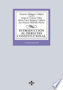 Libro Introducción al Derecho Constitucional