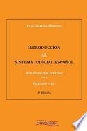 Libro Introducción al sistema judicial español