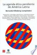 Libro La agenda ética pendiente de América Latina