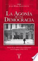 Libro La agonía de una democracia