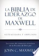 Libro La Biblia de liderazgo de Maxwell RVR60- Tamaño manual