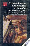 Libro La conversión de los indios de Nueva España